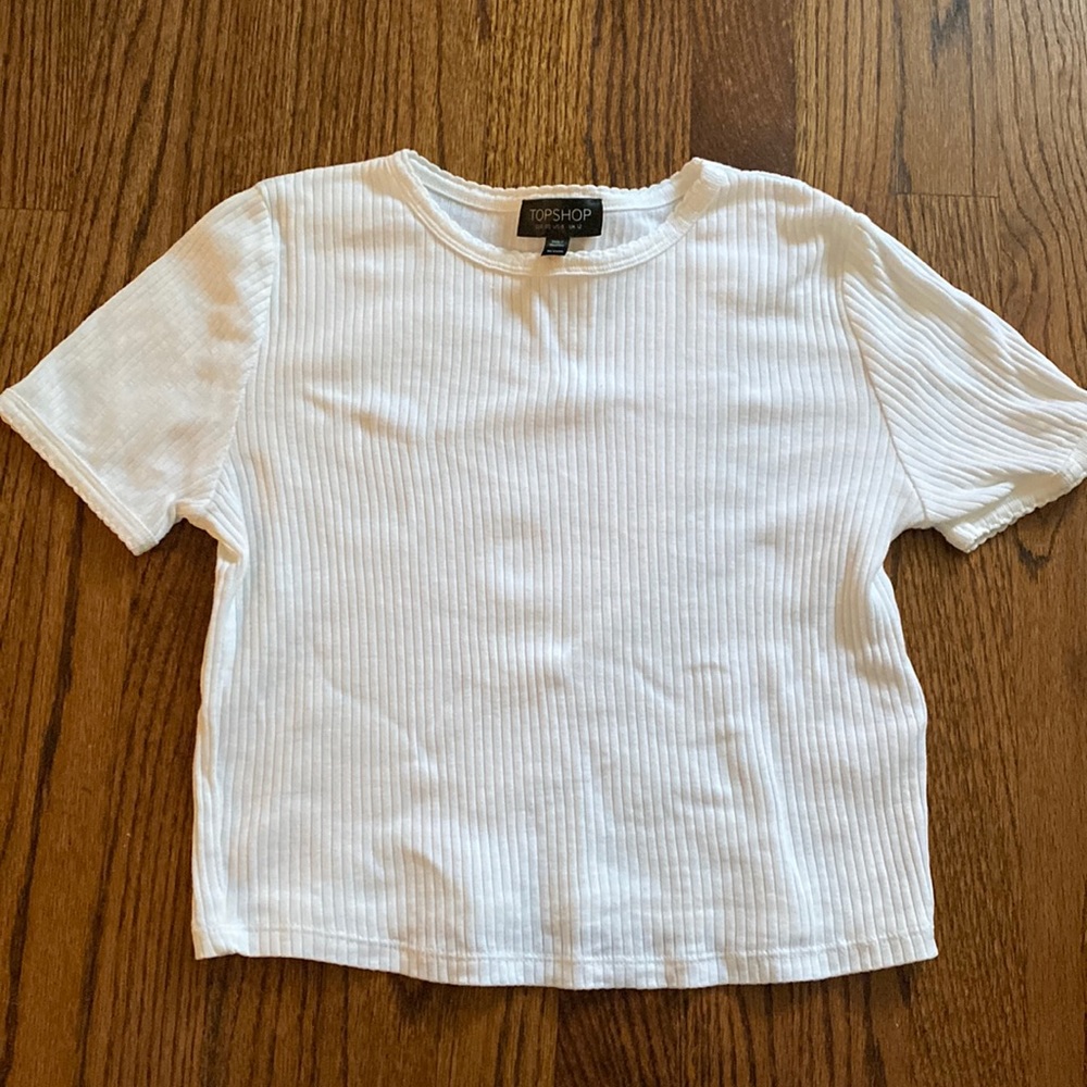 Topshop - 100% Cotton Crop Top